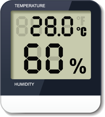 Set the temperature at 28 ºC and humidity between 50 - 60%.